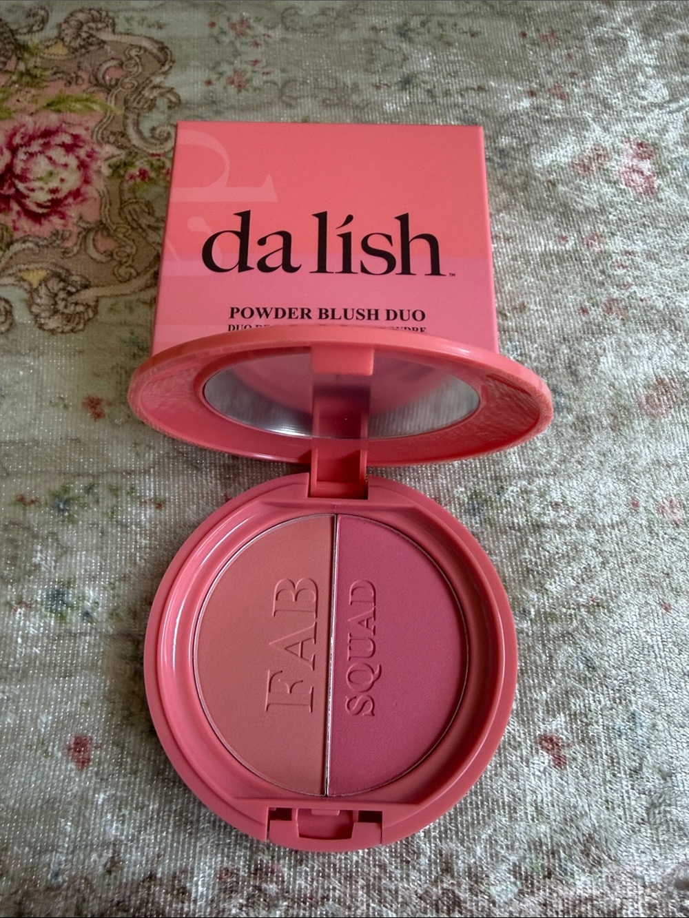 Da Lish|Powder Blush Duo|Peachy Keen|NIB